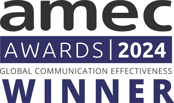 AMEC awards 2024 winner logo